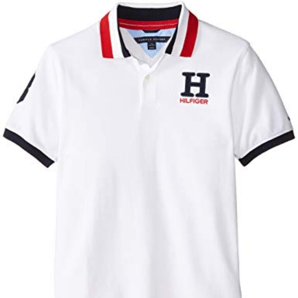 Tommy Hilfiger Boys' MATT POLO shirt; Size 7